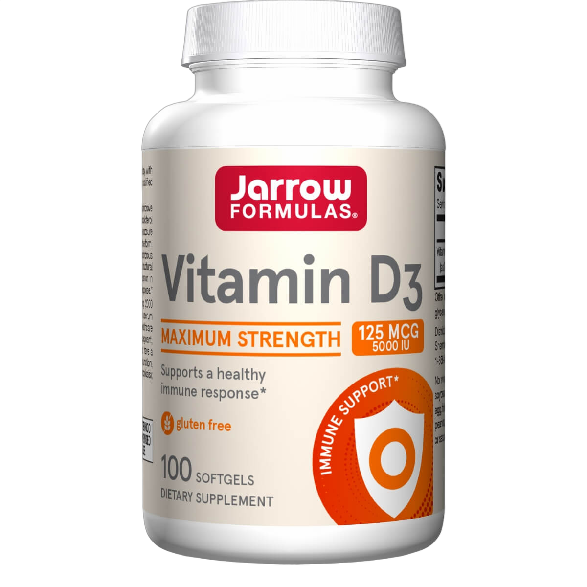 Vitamin D3, 125mg (5000IU)