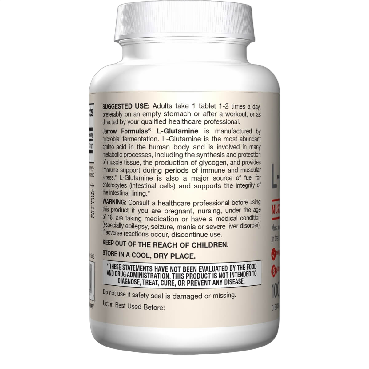 L-Glutamine, 1000mg