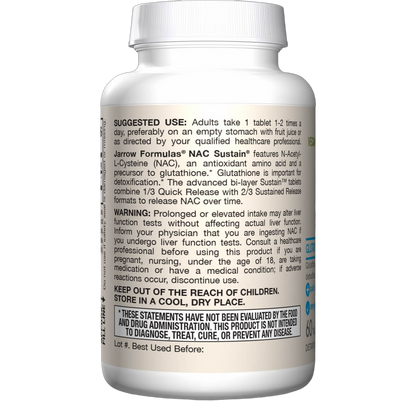 N-A-C (N-Acetyl-L-Cysteine) Sustain, 600mg