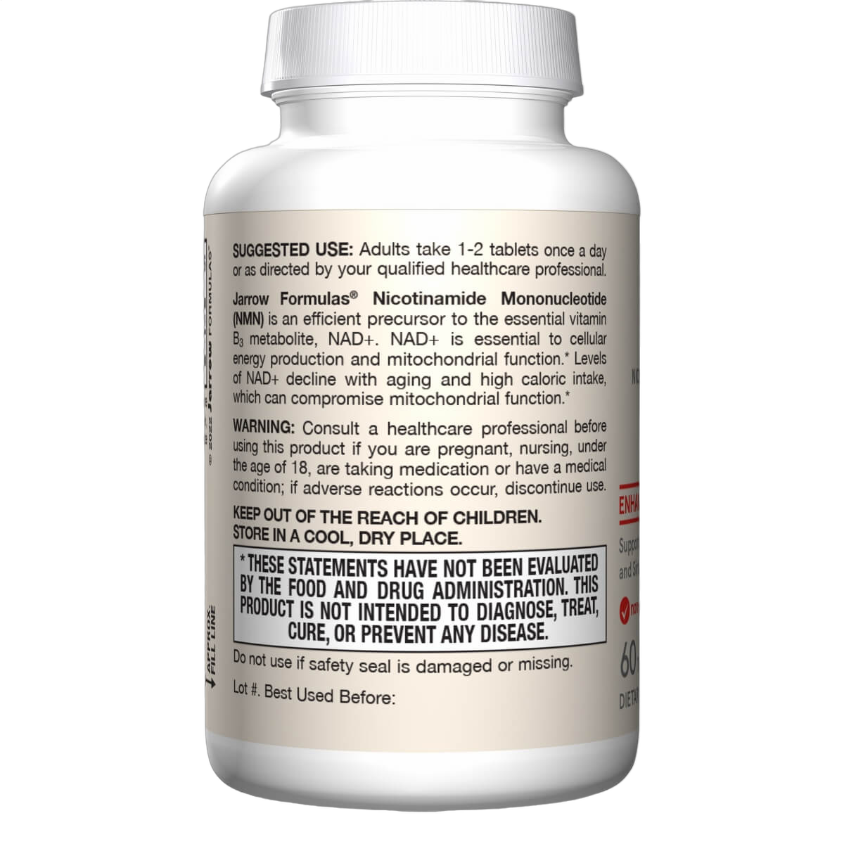 Nicotinamide Mononucleotide (NMN), 125mg