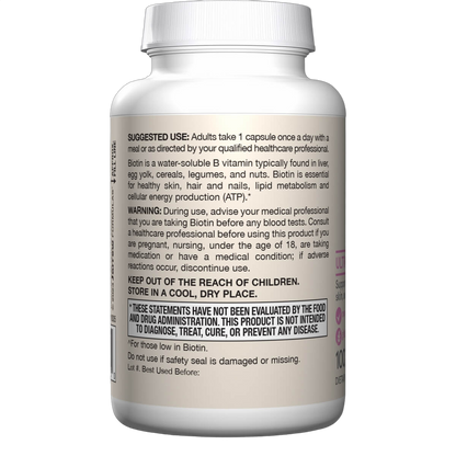 Biotin, 5000mcg