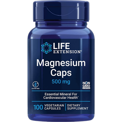 Magnesium Caps, 500mg