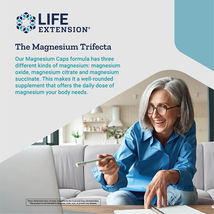 Magnesium Caps, 500mg