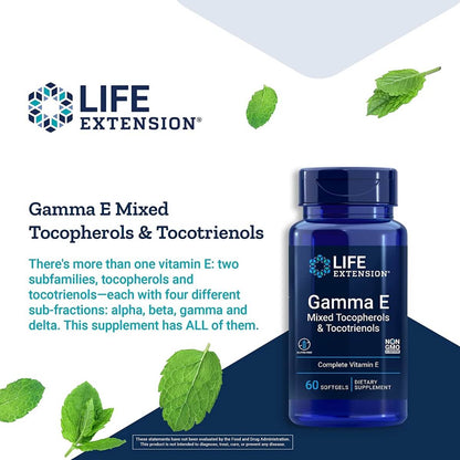 Gamma E Mixed Tocopherols & Tocotrienols
