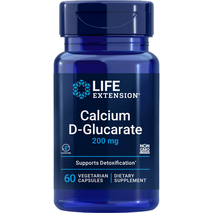Calcium D-Glucarate, 200mg