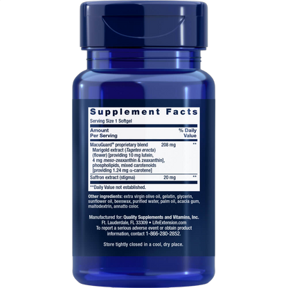 MacuGuard Ocular Support with Saffron
