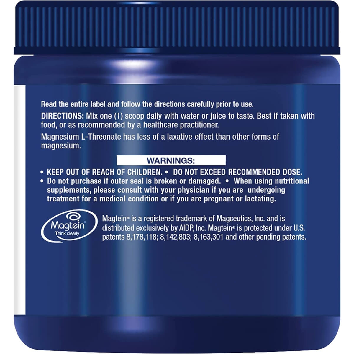 Neuro-Mag Magnesium L-Threonate, Tropical Punch Flavour