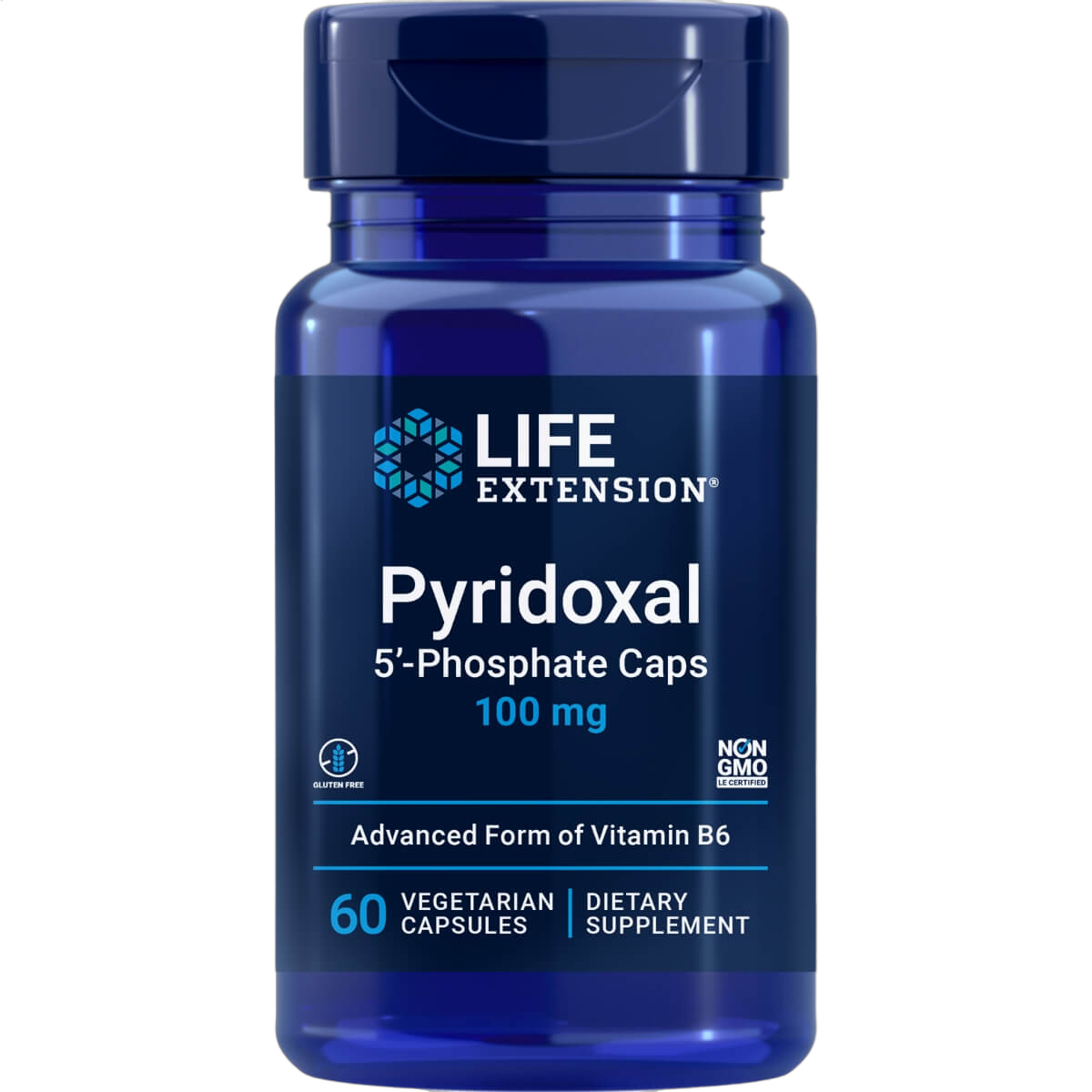 Pyridoxal 5'-Phosphate Caps, 100mg