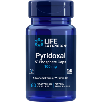 Pyridoxal 5'-Phosphate Caps, 100mg