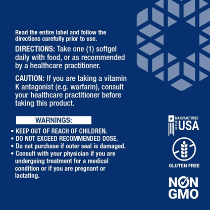 Super K, Vitamin K1 & K2