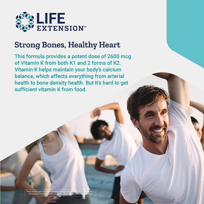 Super K, Vitamin K1 & K2