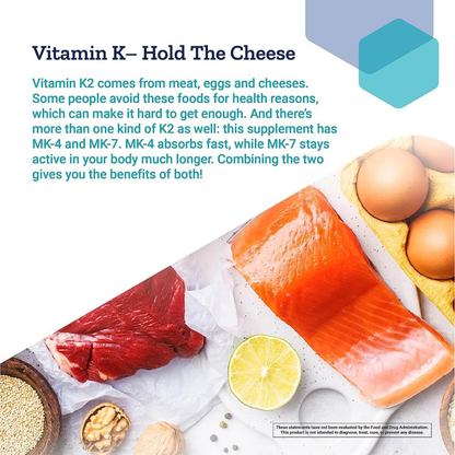 Super K, Vitamin K1 & K2