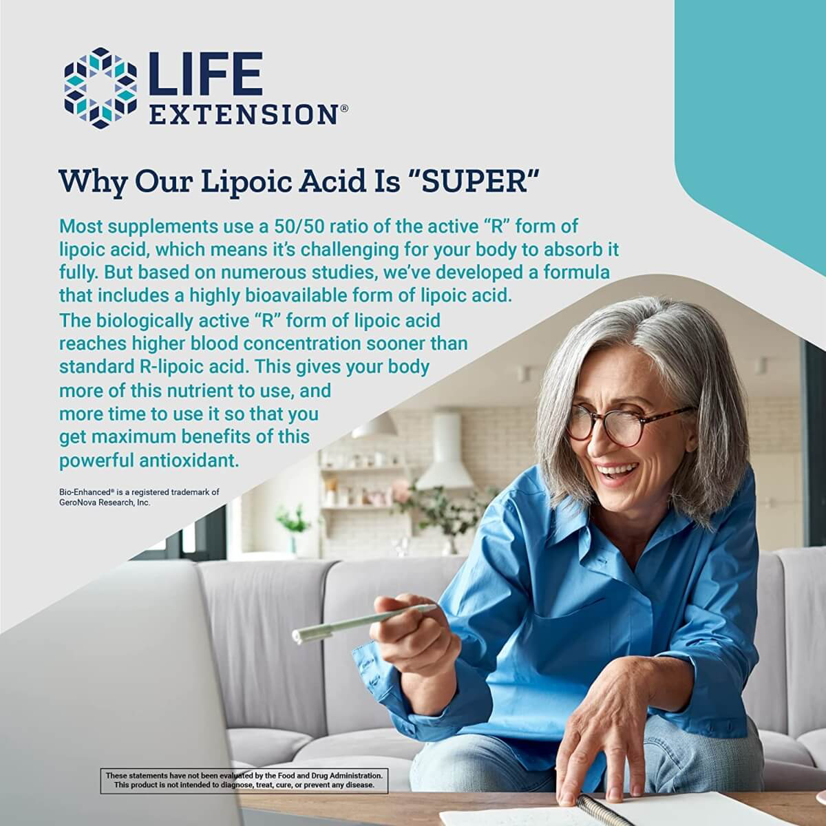 Super R-Lipoic Acid, 240mg