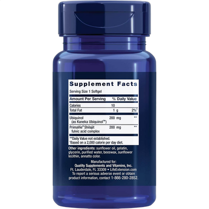 Super Ubiquinol CoQ10, 200mg