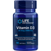 Vitamin D3, 25 mcg (1000 IU)