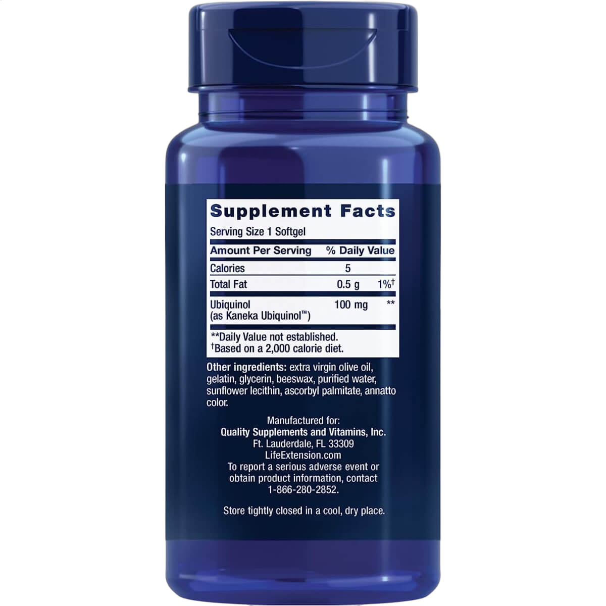 Super Ubiquinol CoQ10, 100mg