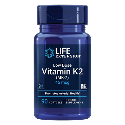 Low Dose Vitamin K2, 45mg