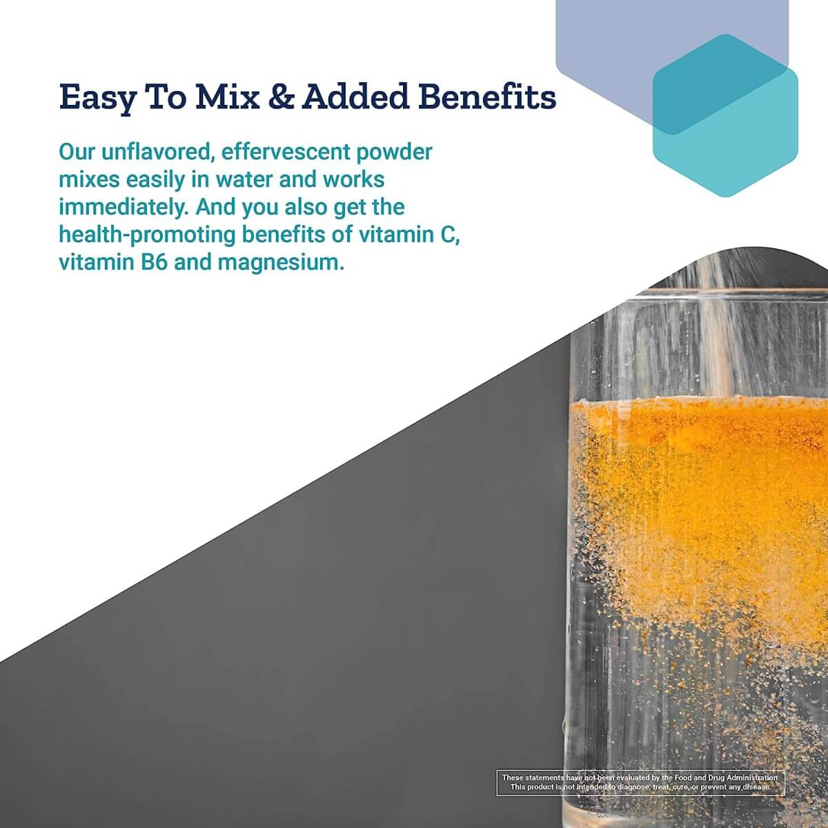 Effervescent Vitamin C Magnesium Crystals