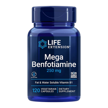 Mega Benfotiamine, 250mg