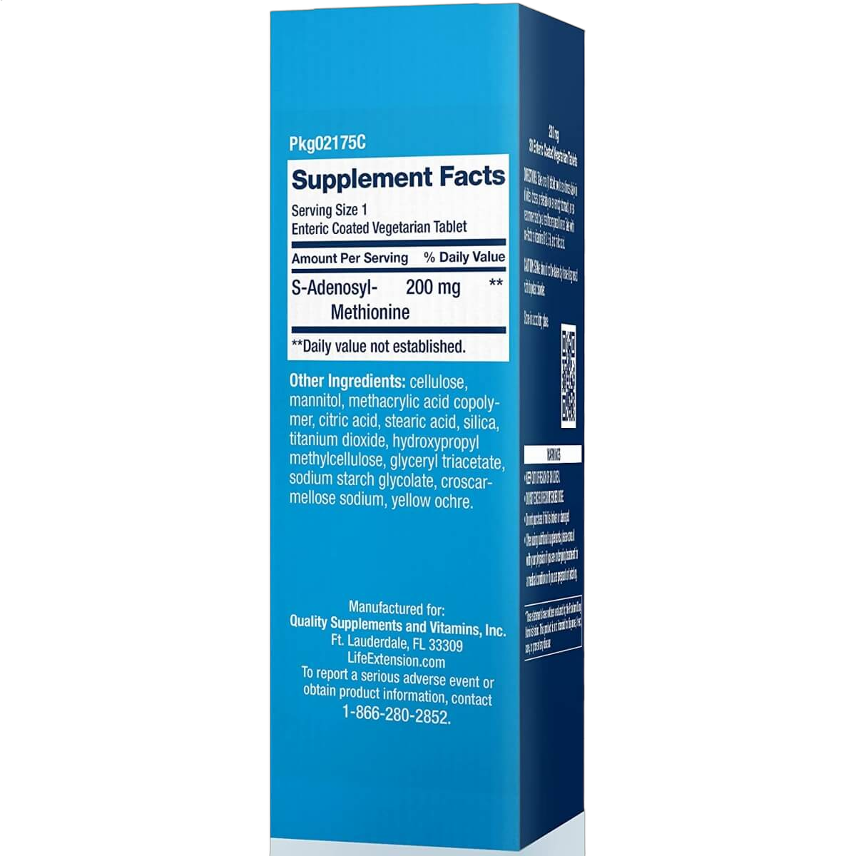 SAMe, 200mg, 30 enteric-coated Tablets