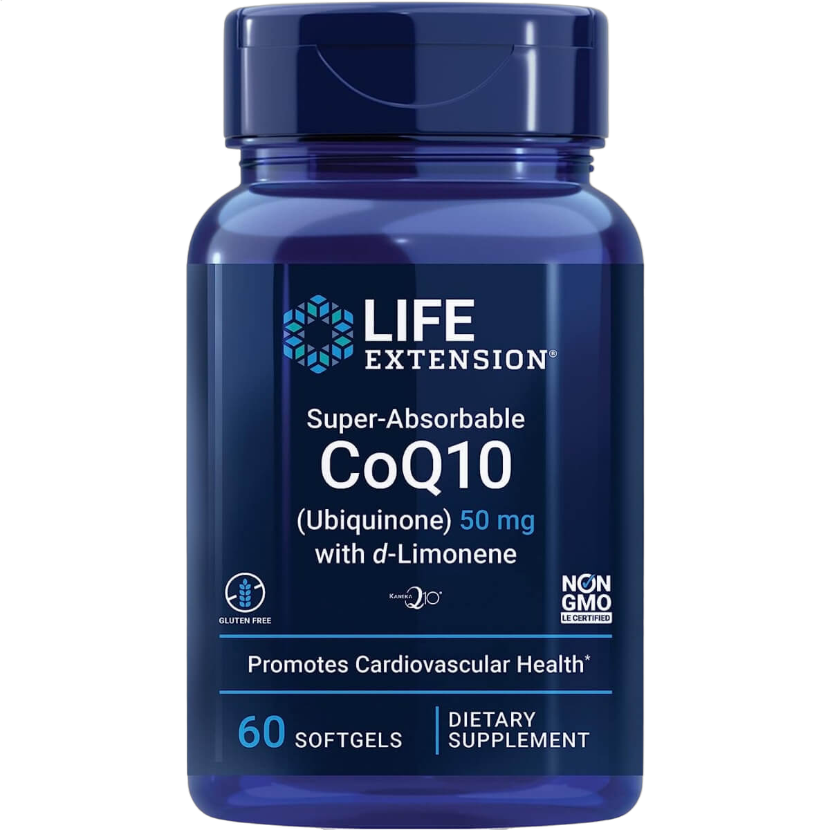 Super-Absorbable CoQ10 (Ubiquinone) with d-Limonene, 50mg