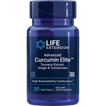 Advanced Curcumin Elite Turmeric Extract Ginger & Turmerones