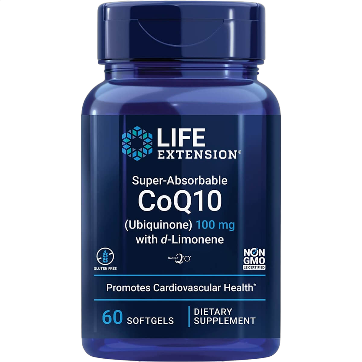 Super-Absorbable CoQ10 (Ubiquinone) with d-Limonene, 100mg