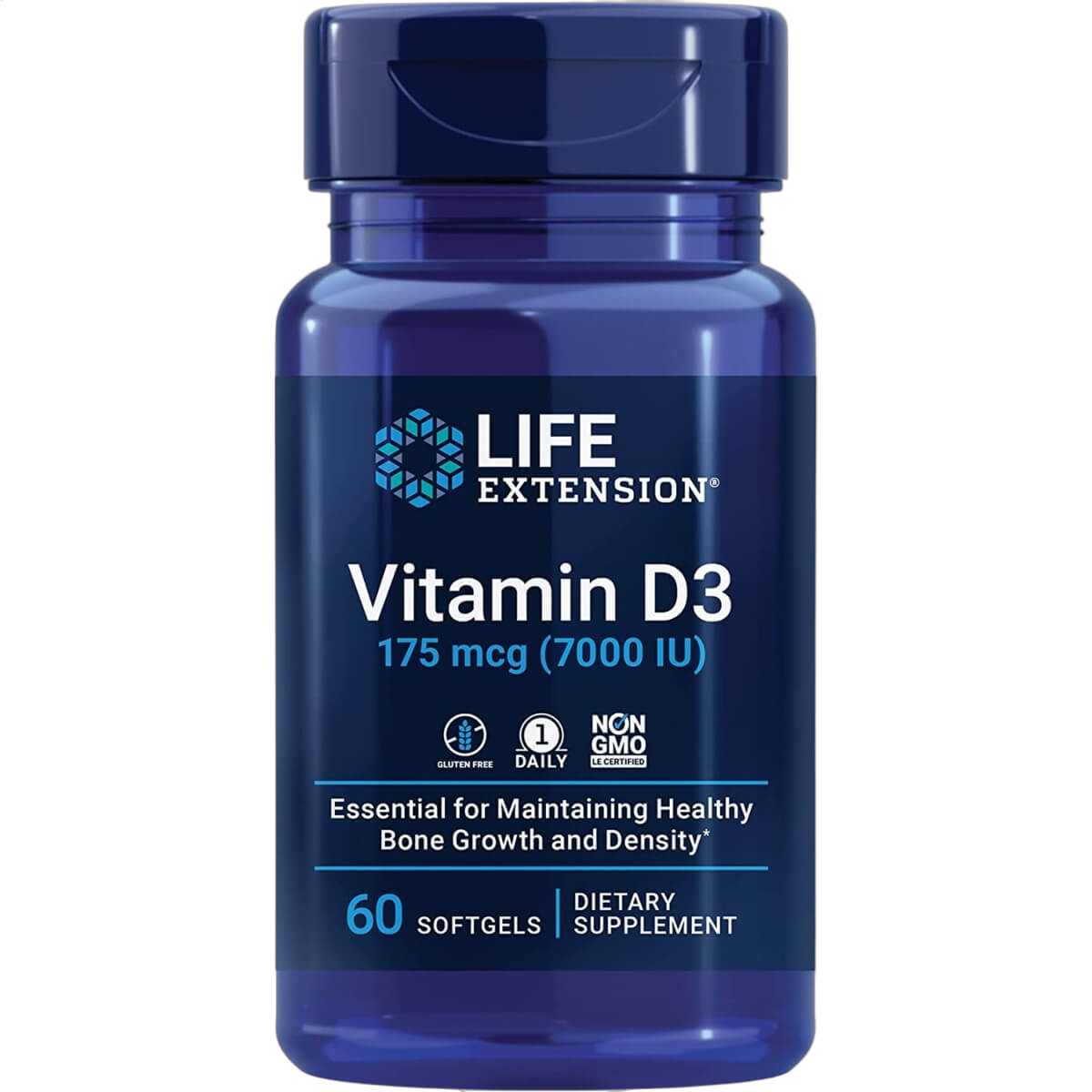 Vitamin D3, 175mg (7000IU)