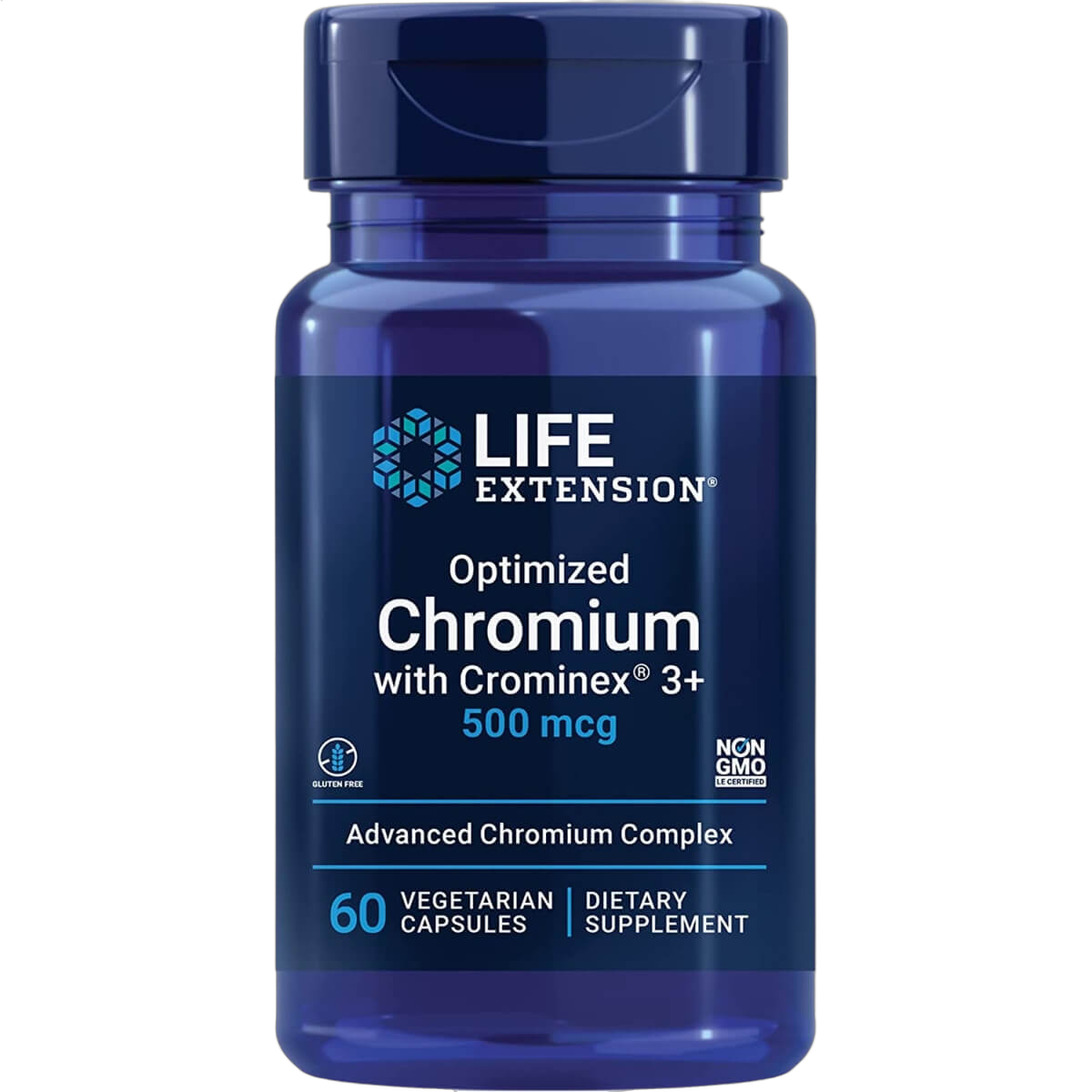 Optimized Chromium with Crominex 3+, 500mcg