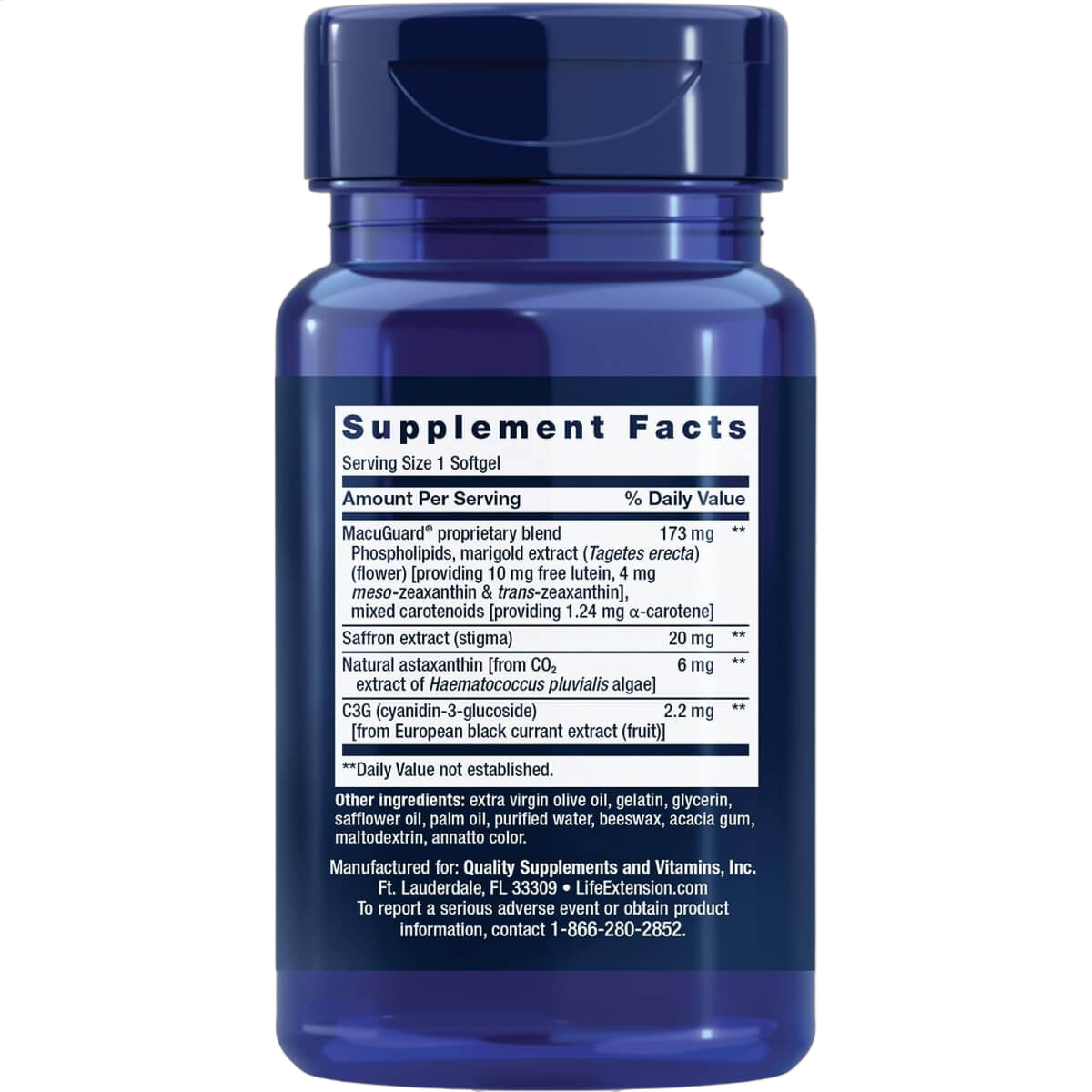 Macuguard Ocular Support With Saffron & Astaxanthin