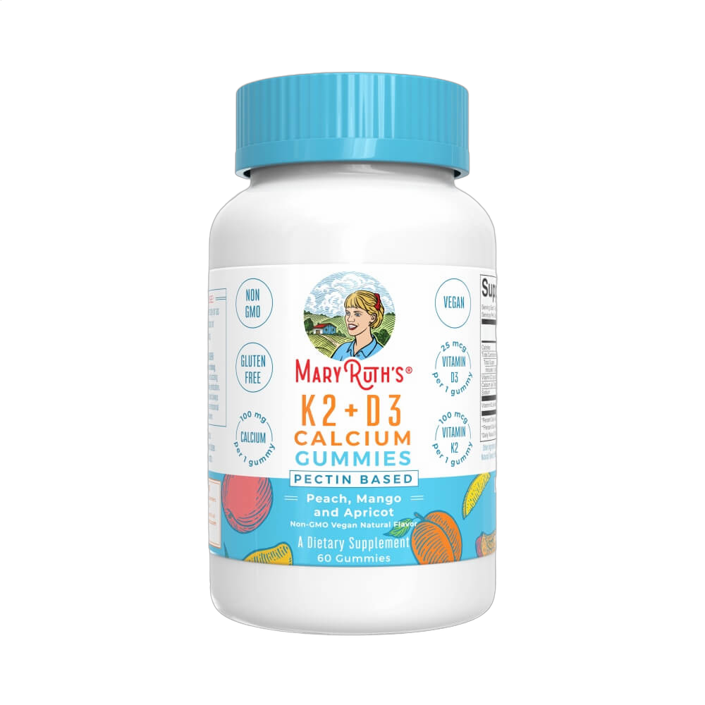 Vitamin D3+K2 Calcium, Peach, Mango & Apricot Flavour