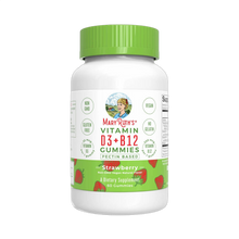 Vitamin D3+B12, Strawberry Flavour