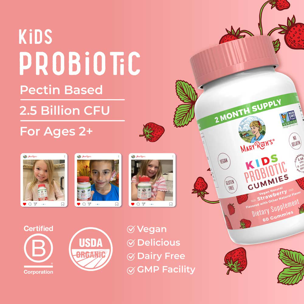 Kids Probiotic, Strawberry Flavour