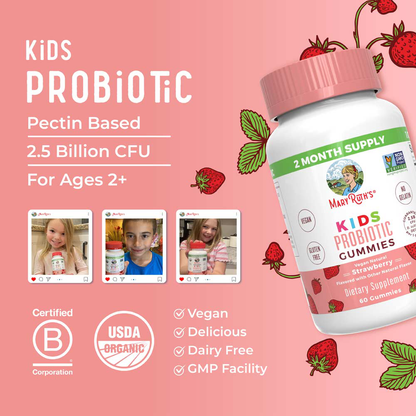 Kids Probiotic, Strawberry Flavour