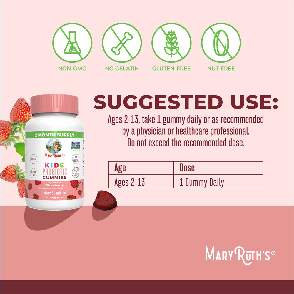 Kids Probiotic, Strawberry Flavour