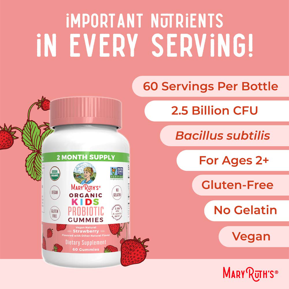 Kids Probiotic, Strawberry Flavour