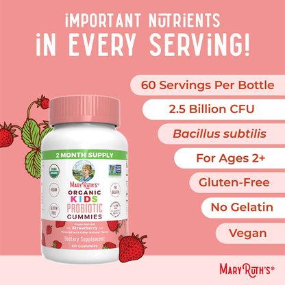 Kids Probiotic, Strawberry Flavour