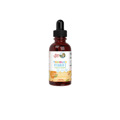 Toddler Vitamin C Drops, Orange Vanilla Flavour