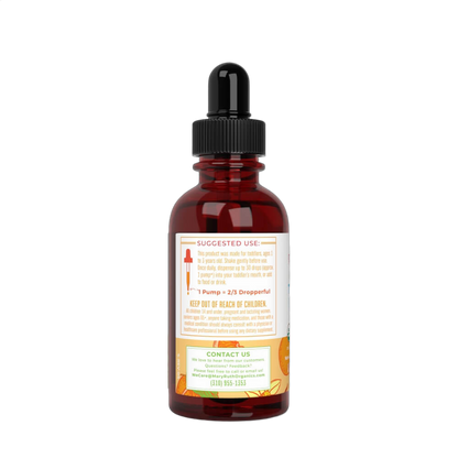 Toddler Vitamin C Drops, Orange Vanilla Flavour