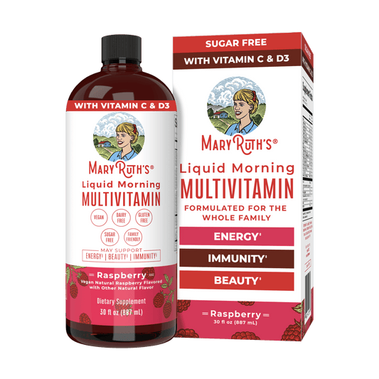 Liquid Morning Multivitamin, Raspberry Flavour