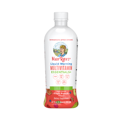 Liquid Morning Multivitamin Essentials+, Fruit Punch