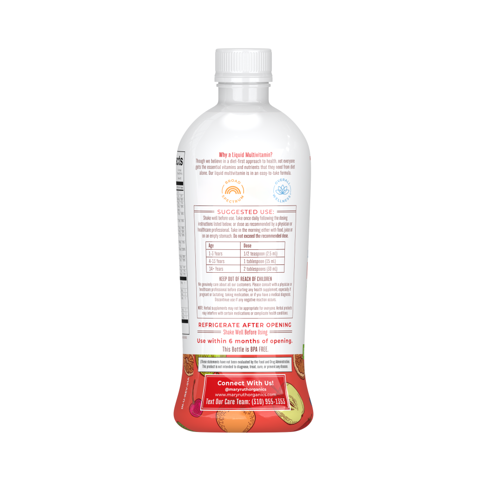 Liquid Morning Multivitamin Essentials+, Fruit Punch