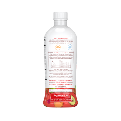 Liquid Morning Multivitamin Essentials+, Fruit Punch