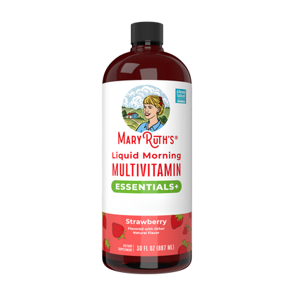 Liquid Morning Multivitamin Essentials+, Strawberry