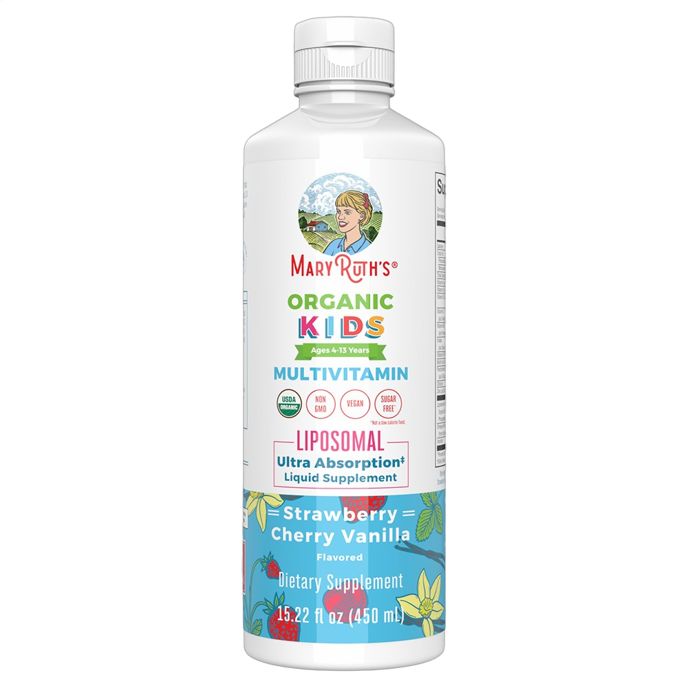 Liquid Kids Multivitamin Liposomal, Strawberry, Cherry & Vanilla Flavour