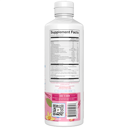 Liquid Women's Multivitamin Liposomal Drops, Vanilla Peach Flavour