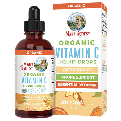 Vitamin C Drops, Orange Vanilla Flavour