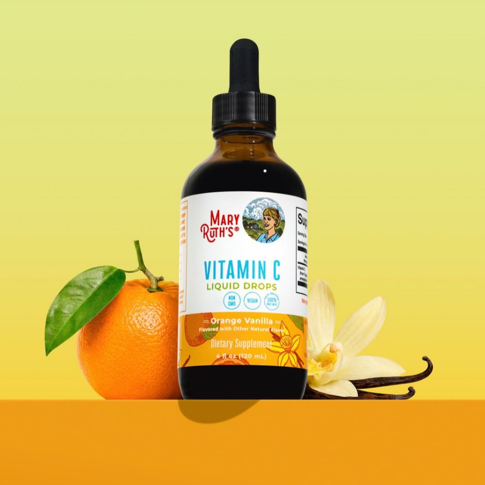Vitamin C Drops, Orange Vanilla Flavour