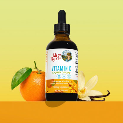 Vitamin C Drops, Orange Vanilla Flavour