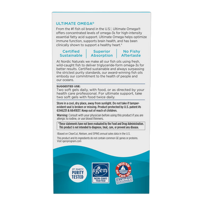 Ultimate Omega, 1280mg